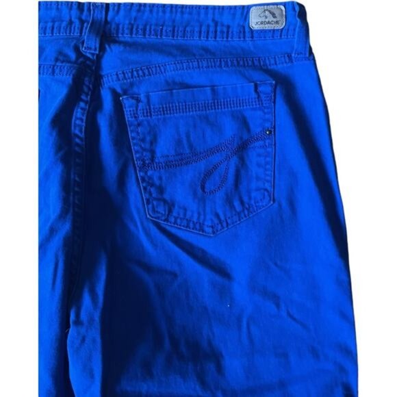 Jordache Blue Capri Skinny Crop Size 16 Pants - Picture 6 of 7